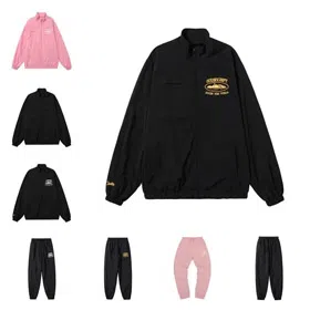 Corteiz Stand Collar Printed Long-Sleeve Casual Suit-4773  